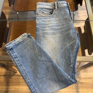 Diesel Men's Denim Slim Jeans in Light Blue